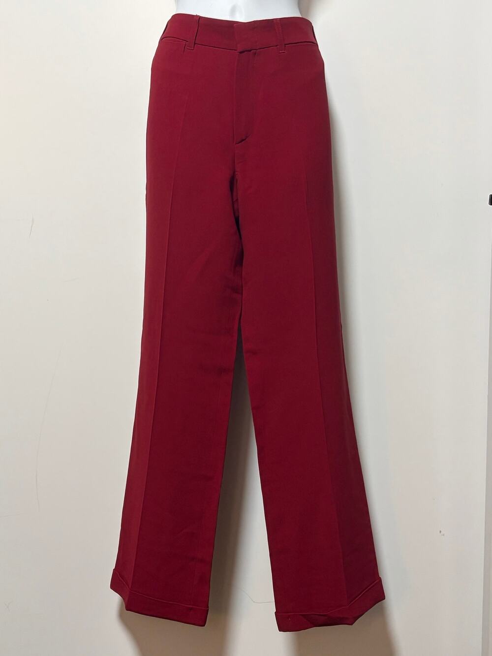 Moschino Cheap and Chic Red Dress Pants IT 40 US 6 (Fits US 4) Italy